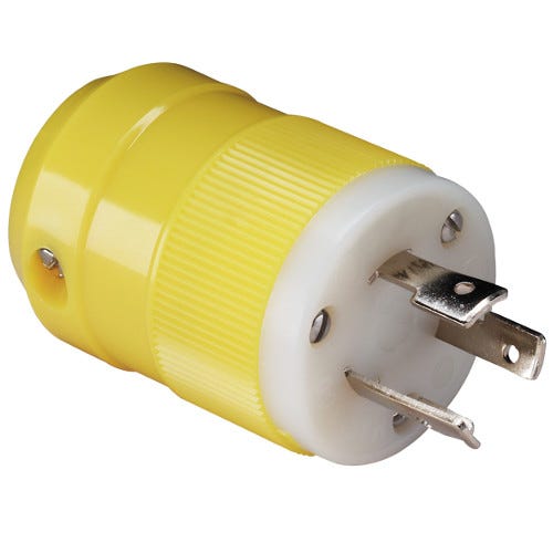 Marinco 205CRPN 20A/125V Locking Type Male Plug