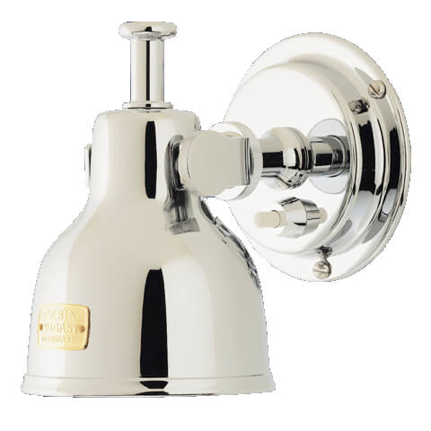 Muir Cabin Lamp LED, Small, Polished Stainless Steel, 1 x 1W LED | Integrated LED Driver, 10-30VDC