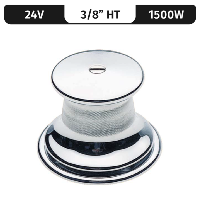 Muir Sailor Vc3500, Vertical Capstan, 24V, 1700W | No-Gypsy
