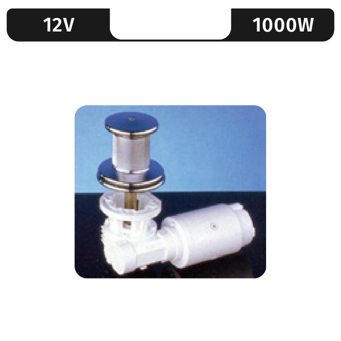 Muir Vc850, Vertical Capstan, 12V, 1200W | No-Gypsy
