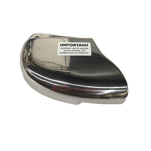 Muir Chainpipe Cover, Storm, VR/C250A-4000 | 316 Stainless Steel