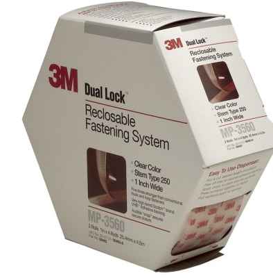 3M Reclosable Fasteners "Velcro" 1" Foot Length