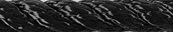 Buccaneer Twisted Nylon Dock Line Black Marine Grade 3/8 Inch 1/2 Inch and 5/8 Inch- Sold by the Foot