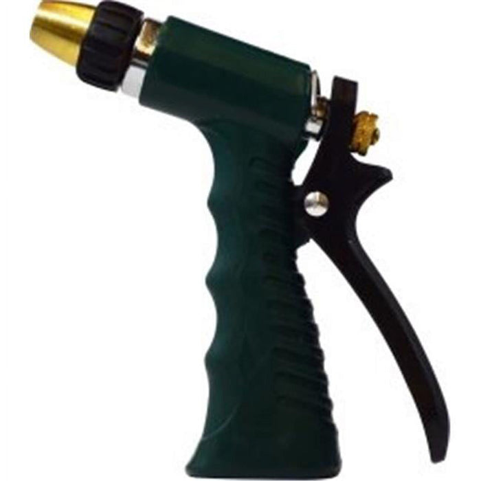 Midland Garden Hose Zinc Spray Nozzle with Adjustable Brass Head
