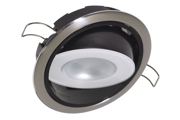 Lumitec Mirage Down Light Polished White Positionable