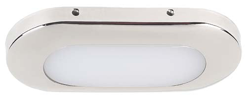 Lámpara LED Imtra Lighting Montauk, 24 V CC, acero inoxidable, 4 LED SMD | Rojo, IP65