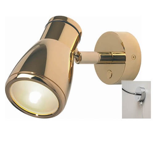 Imtra Lighting Munich, Gold with Gold Metal | Shade & USB, Dimmer, Warm