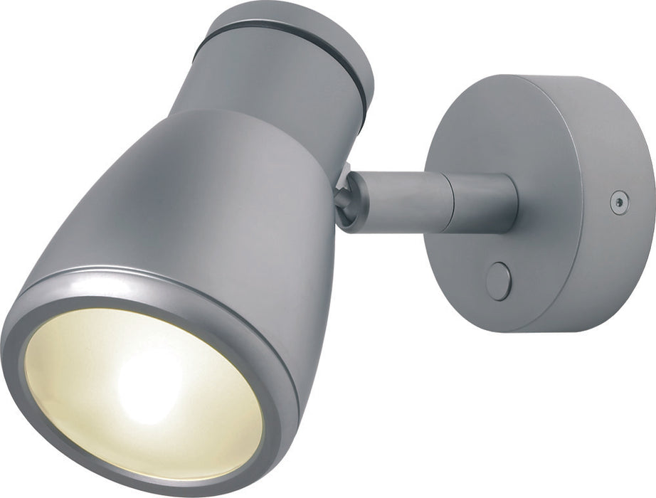 Imtra Lighting Munich, Matte Chrome, Shade & Switch | Built-In Dimmer, 3 x 1W Warm White LEDs, 10-30VDC