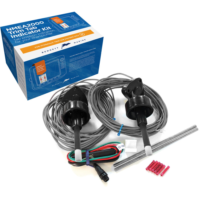 Indicador marino Bennett para pantalla NMEA 2000