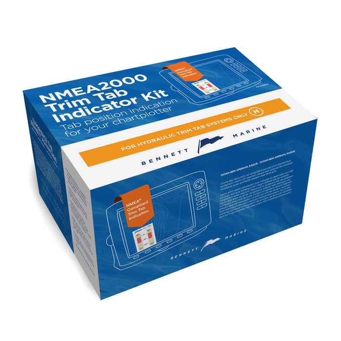 Indicador marino Bennett para pantalla NMEA 2000