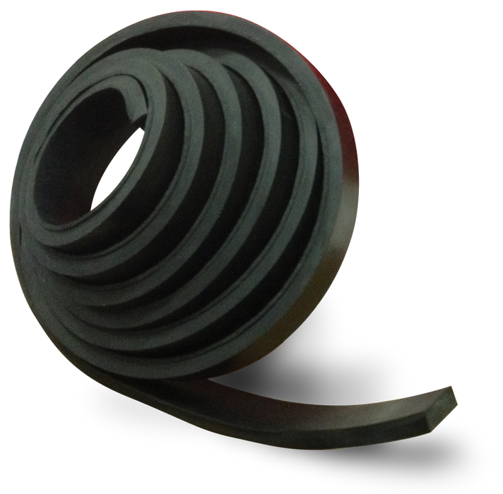 Shields Neoprene Fuel Tank Mounting Strips - 1/4" x 2" x 10'