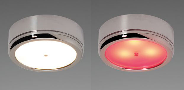 Imtra Lighting Norden (Master) Bi-Color LED Spot, Warm White/Red | Chrome, 10-30VDC, IP20