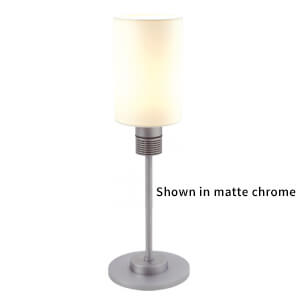 Imtra Lighting Nova LED Table Lamp with Switch & Dimmer | Chrome, 10-30VDC, IP20