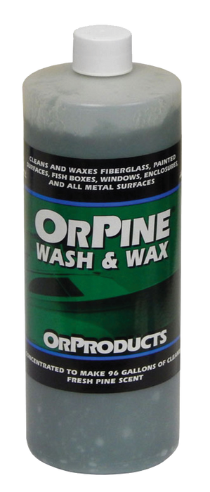 OrPine Wash & Wax One Quart Bottle