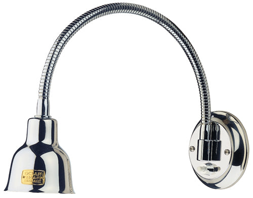 Muir Ocean Chart Lamp LED, Small, Stainless Steel | 1 x 1W LED with Integrated LED Driver, 10-30VDC