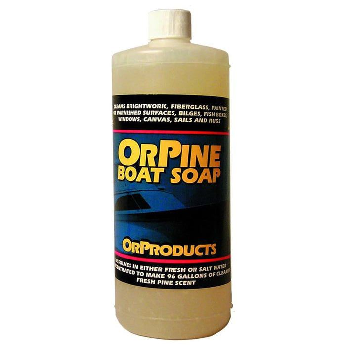 OrPine Boat Soap One Quart Bottle
