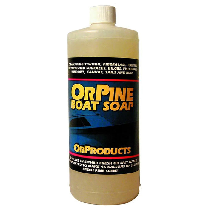 OrPine Boat Soap– Quart and Gallon Sizes