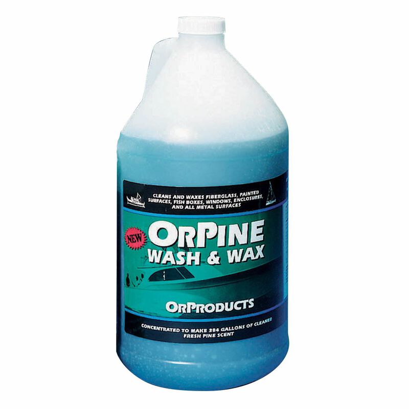 OrPine Wash & Wax – Quart and Gallon Sizes — Freeport Marine Supply