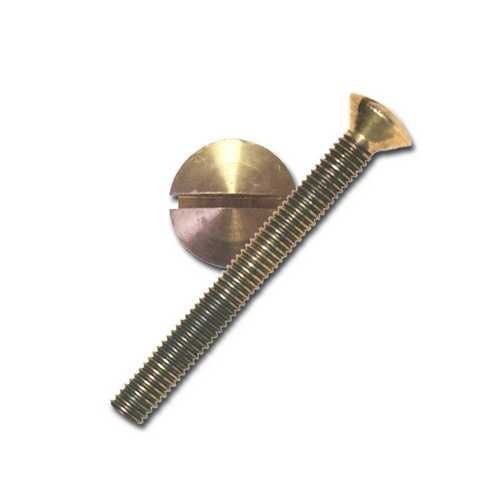 Buck Algonquin OVHD037X550H Sil Brz Oval Head Machine Scrw 3/8-16 X 5-1/2"