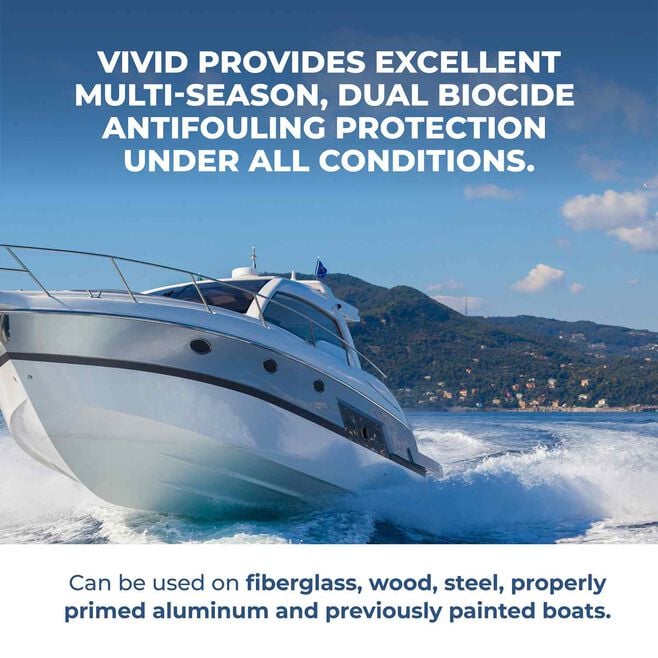 Pettit 1136106 Vivid Antifouling Paint, Green Gal.