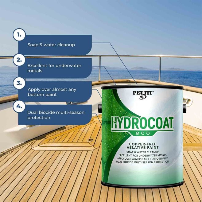 Pettit 1160406 Hydrocoat Eco Red Gal.