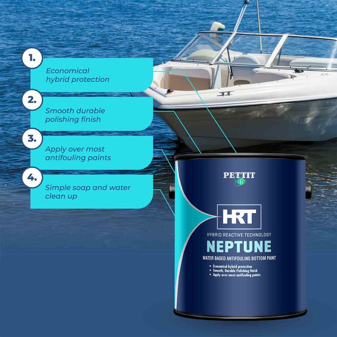 Pettit 1164306 Neptune 5 Hybrid Antifouling Paint