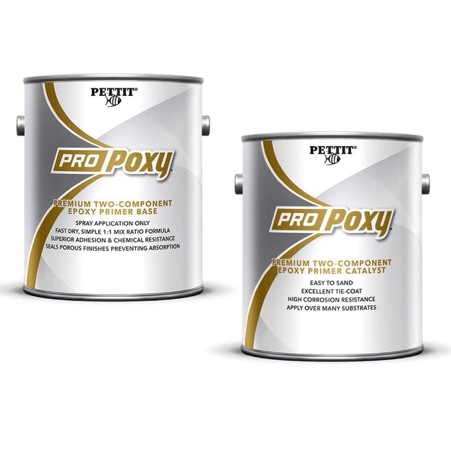Pettit 14500/451108 45104511HG ProPoxy Primer, Gray, 1/2 Gal.