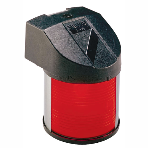 Perko 0200PT0DP1 Luz lateral-Montaje superior Rojo 12V Carcasa negra 4-7/8" Para