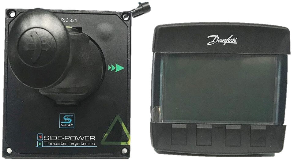 Panel SidePower, control de empuje proporcional con joystick único | con pantalla independiente y función de retención - Sh Thrusters
