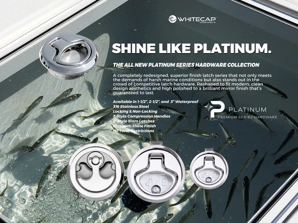 Whitecap 6538 | – – MINI SLAM LATCH SS LOCKING
