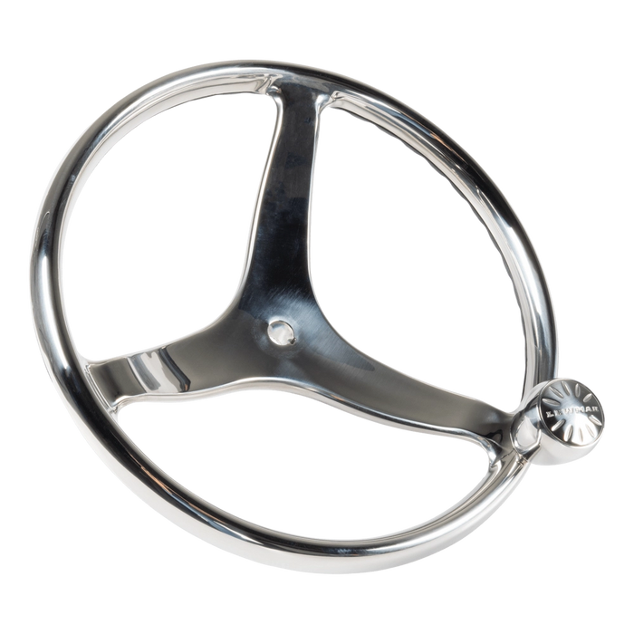 Lewmar 89700887 Powergrip Steering Wheel 13.5"Cast - Robalo Knob