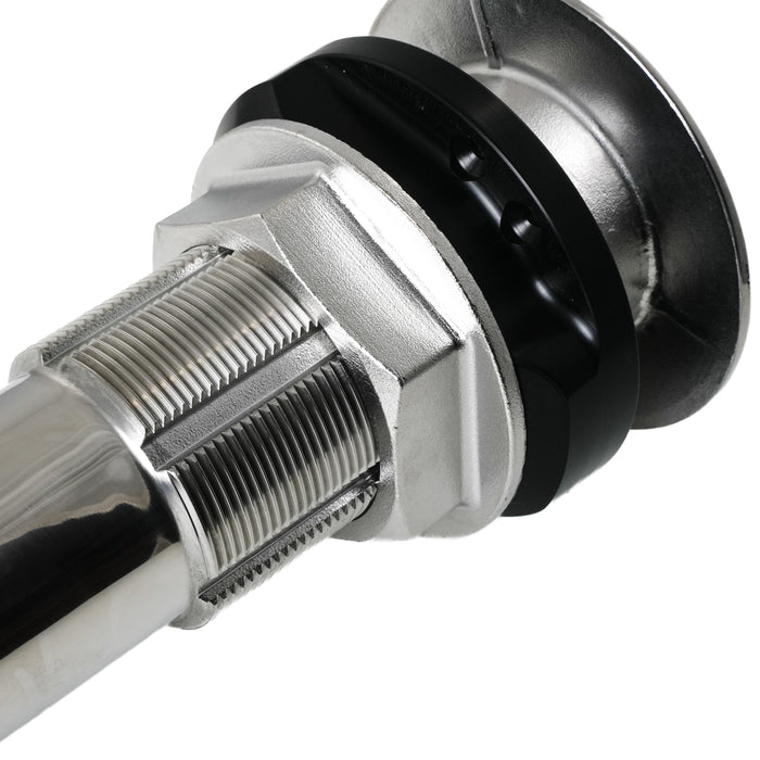 ROD HOLDER 0 DEG LARGE TEAKSAVER, BLACK SPLINED ADAPTER