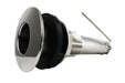 ROD HOLDER 0 DEG LARGE TEAKSAVER, LOCKABLE SWIVEL, BLACK SPLINED ADAPTER