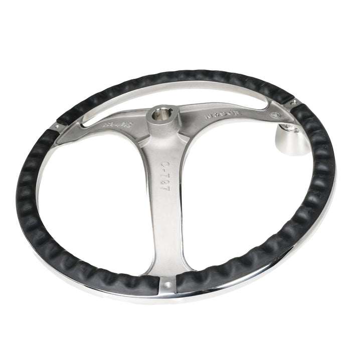 Edson Polished Stainless Steering Wheel- 1710ST