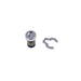Lock plug and retaining ring for locking compression latches