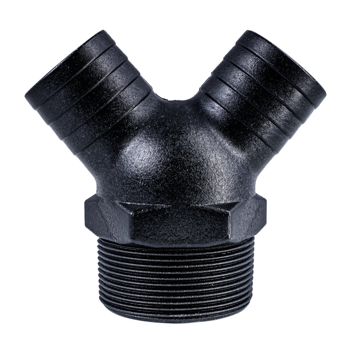 MULTI PORT ADAPTER 2” MNPT X 1.5” HOSE BARBS