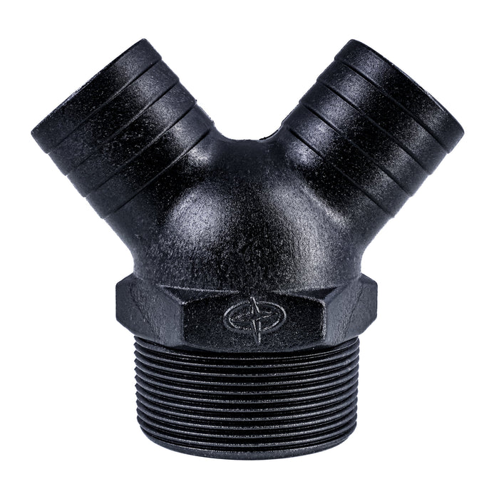 MULTI PORT ADAPTER 2” MNPT X 1.5” HOSE BARBS