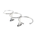 Edson Drink Holder, Triple, Stainless
