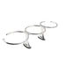 Edson Drink Holder, Triple, Stainless