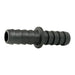 Hose Barb to Hose Barb Adapter .5"/.5" (12.7mm/12.7mm), Black