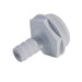 Y Valve (Aquavalve) Hose Barb .75" x 1.5" (19.1mm x 38.1mm) BSP, White