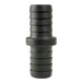 Hose Barb to Hose Barb Adapter 1" / 1" (25.4mm / 25.4mm), Black
