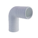 Hose Barb 90deg Elbow Adapter 1.5" (38.1mm), White