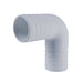 Hose Barb 90deg Elbow Adapter 1.5" (38.1mm), White