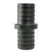 Hose Barb to Hose Barb Adapter 1.25"/1.25" (31.8mm/31.8mm), Black