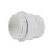 Connector Threaded 1.5" / 1.5" (38.1mm / 38.1mm) BSP White
