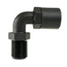 Adapter .75" NPS Female .75" (19.1mm) NPS Male 90deg, Black