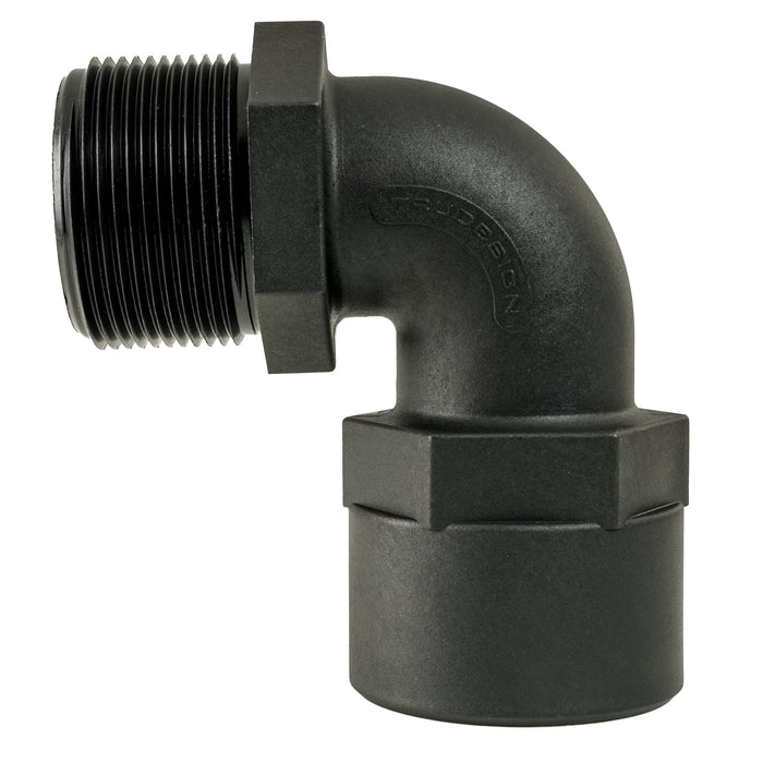 Adapter 1.5" (38.1mm) NPS Female 1.5" (38.1mm) NPS Male 90deg