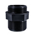 Connector Threaded 1.5" / 1.5" (38.1mm / 38.1mm) BSP Black