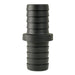 Hose Barb to Hose Barb Adapter 1.125"/1.125" (28.6mm/28.6mm), Black